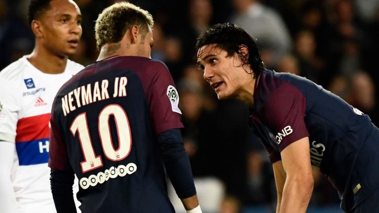 Neymar en Cavani